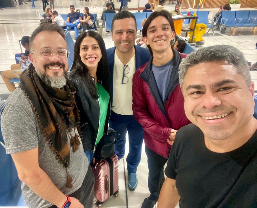 Brasileiros participantes do 4